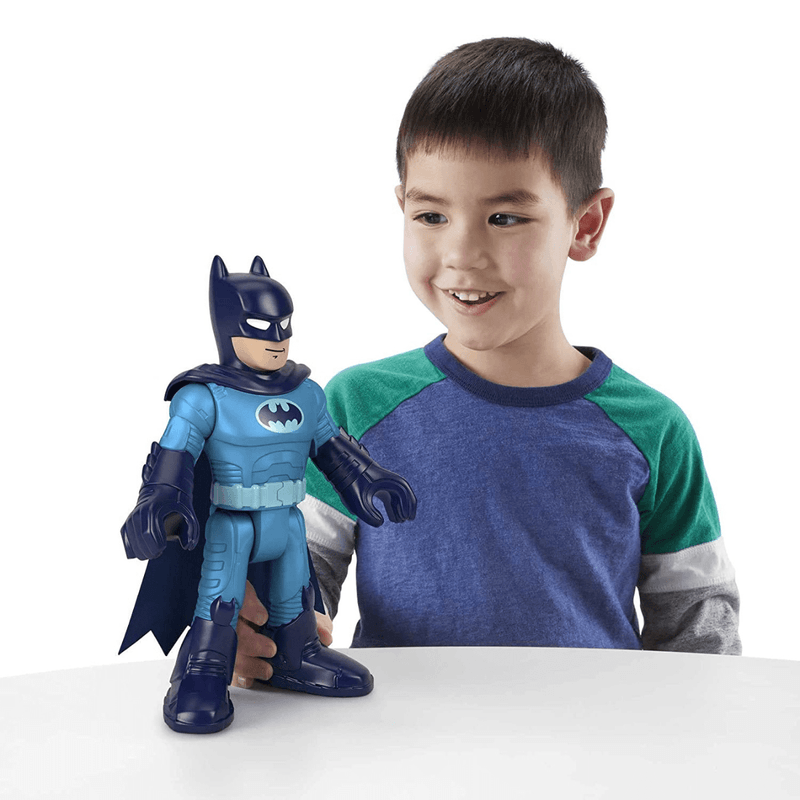 Boneco Batman Azul DC Super Friends Imaginext