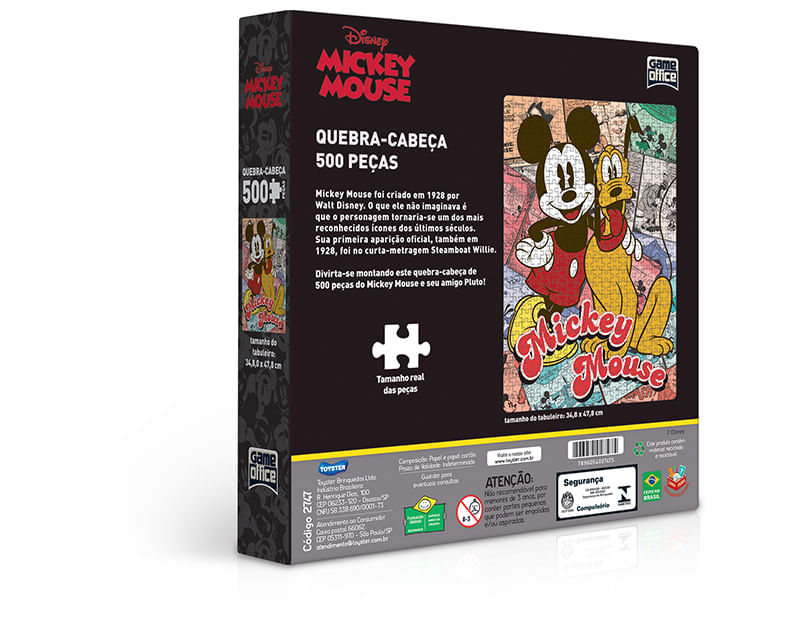 Quebra Cabeça - Turma do Mickey