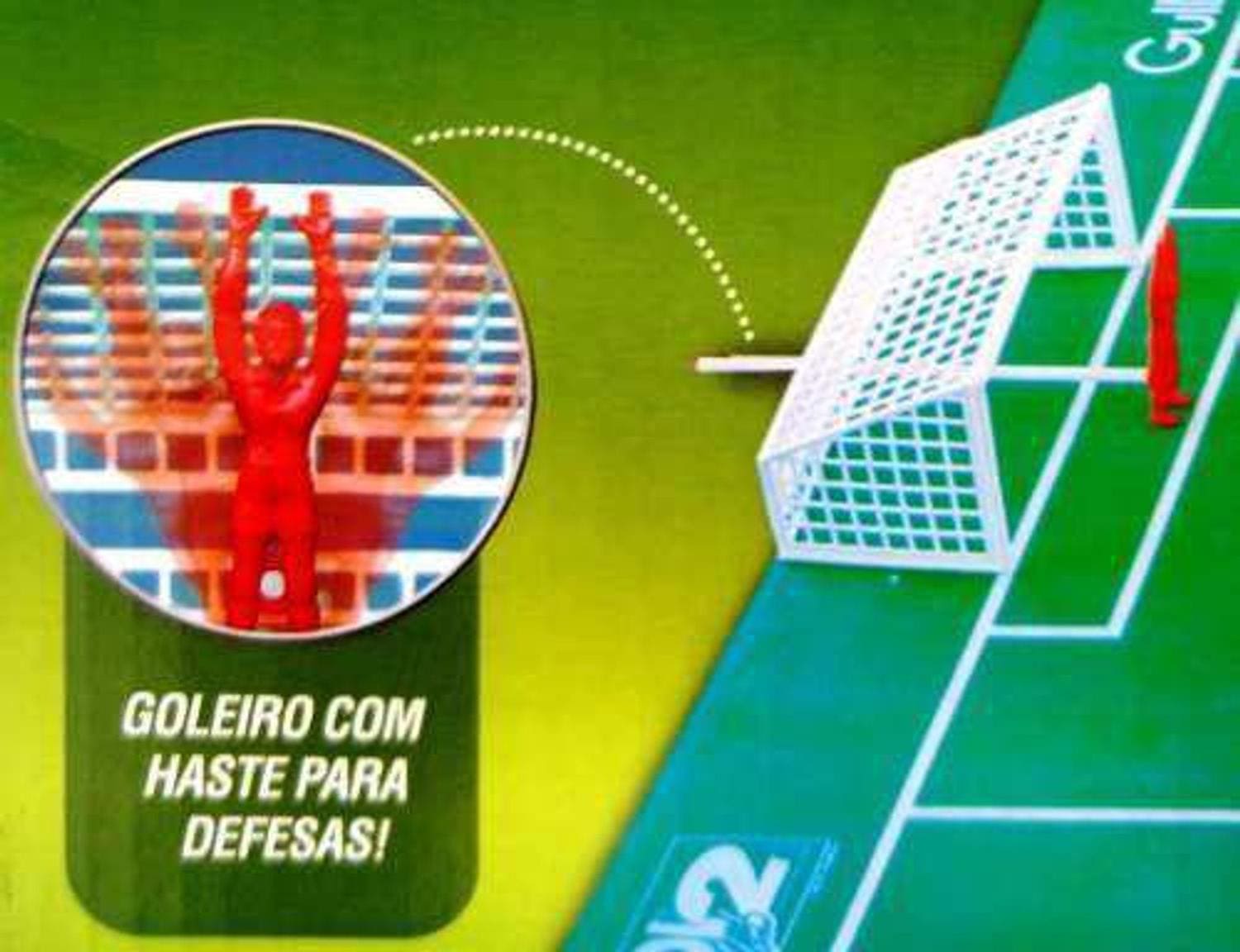 Jogo Futebol Club com 2 Seleções - Brasil X Argentina - Gulliver