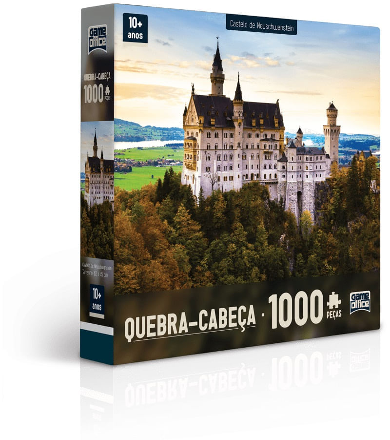 Quebra Cabeça 1000 peças Castelo de Neuschwanstein