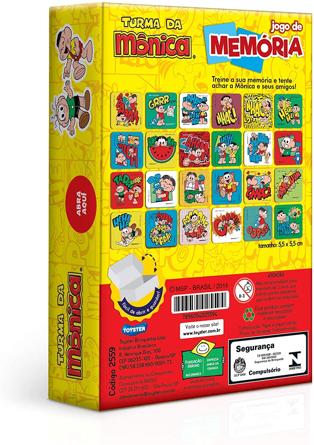Super Kit Turma da Mônica- 3 jogos em 1 - Toyster