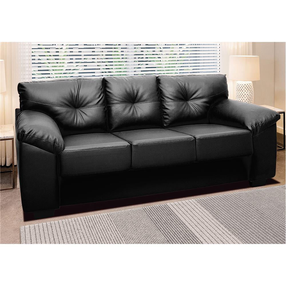 Sofá 3 Lugares Montreal II em PU Luizzi A Bahia compra aqui!