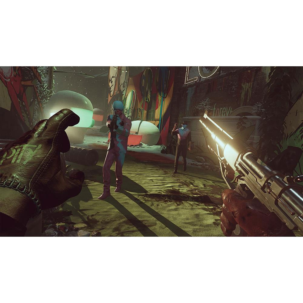 Jogo Deathloop para PS5 Explore o mundo artístico de Arkane Tiro