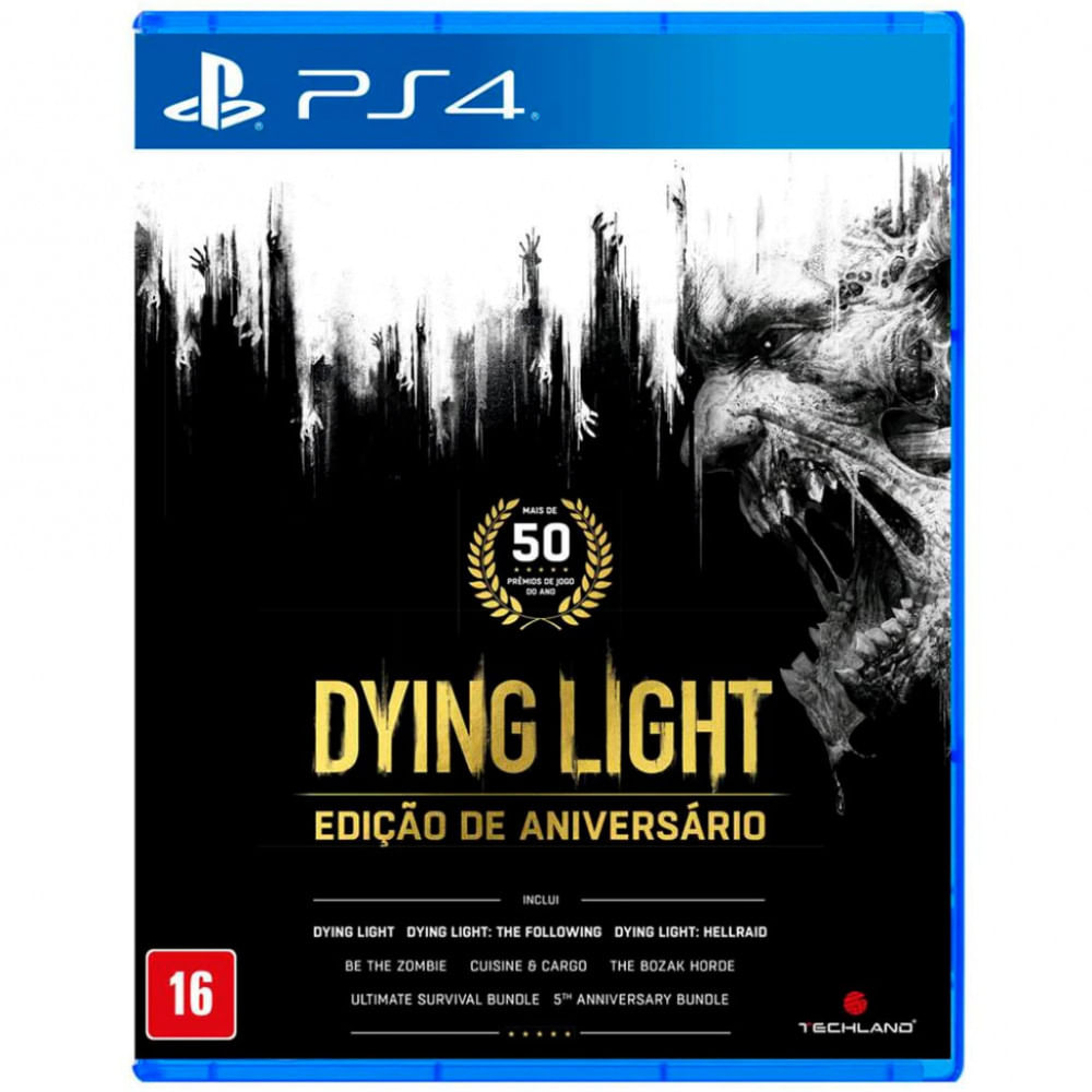 Jogo Dying Light - Edição de Aniversário PS4