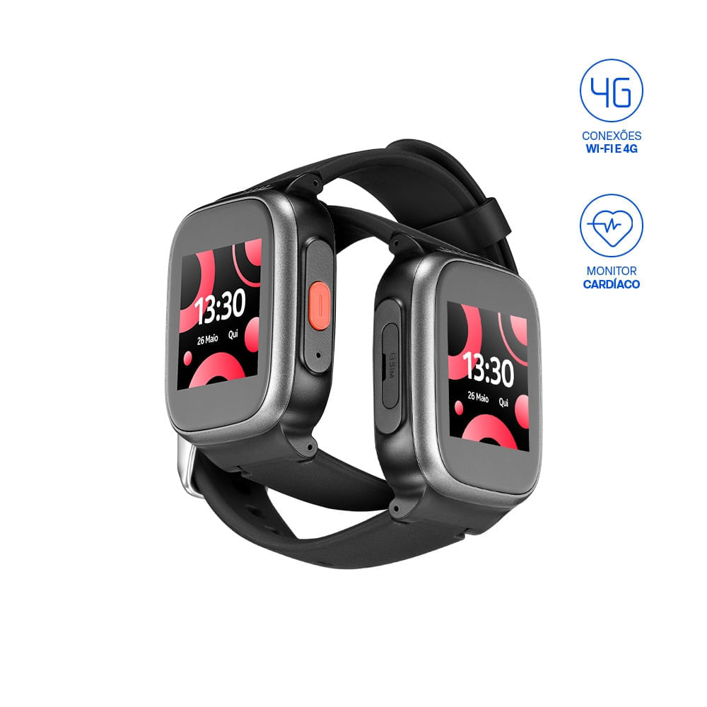 Relógio Smart Band Tóquio Android/IOS Preto - Atrio - ES264 - Multi