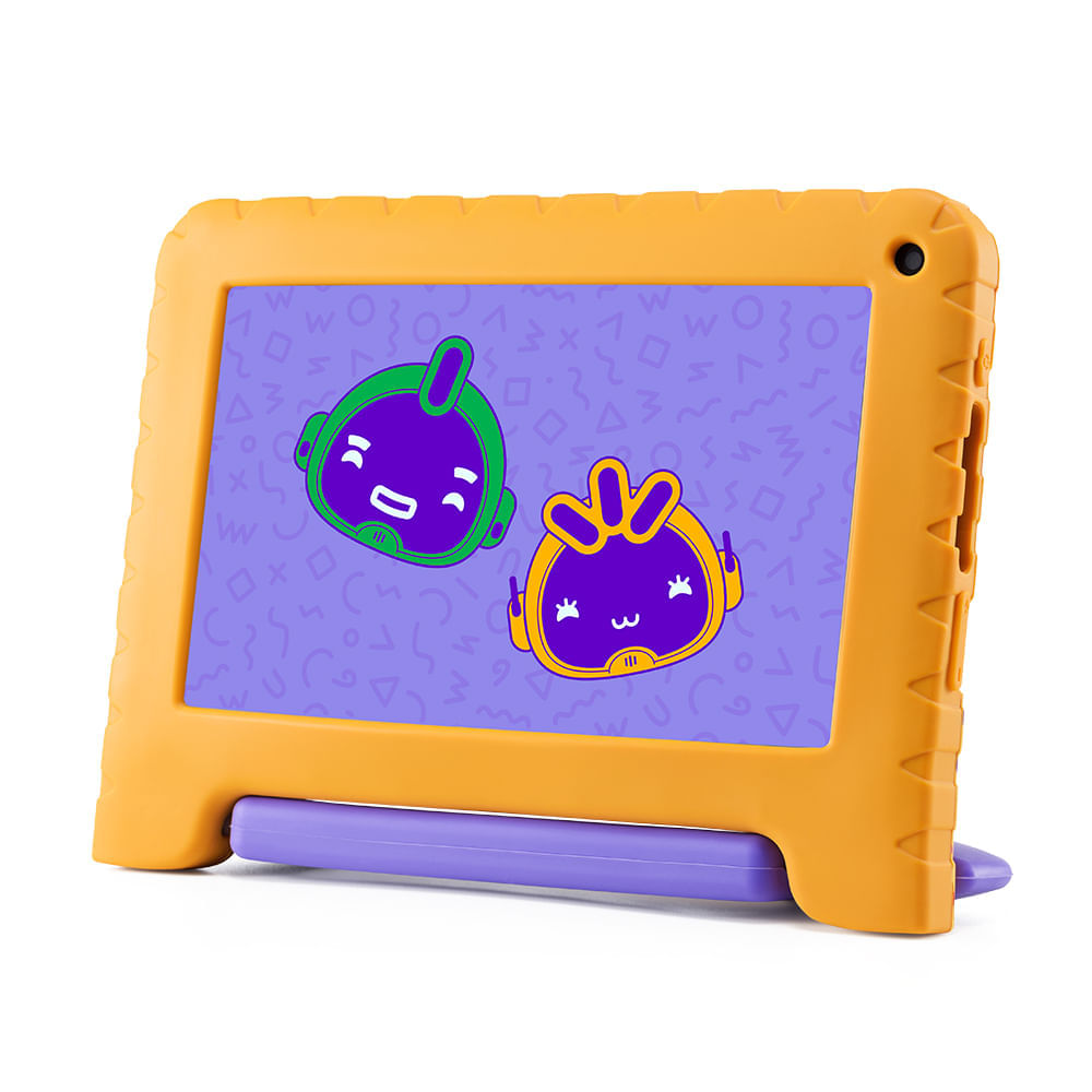 Combo Kids - Tablet Kid Pad 32GB + Tela 7 pol + Android 11 Quad Core e