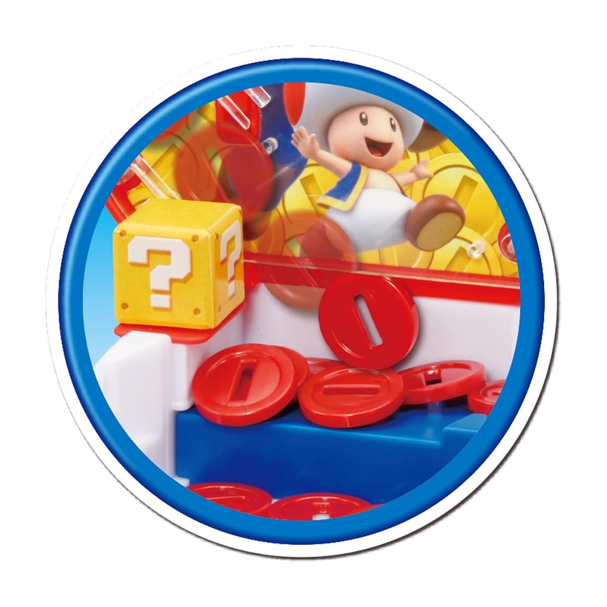 Conjunto De Mini Figuras - Super Mario - Jogo Do Equilíbrio