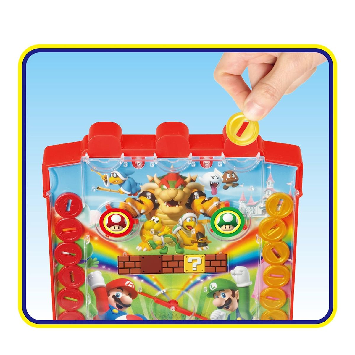 Conjunto De Mini Figuras - Super Mario - Jogo Do Equilíbrio