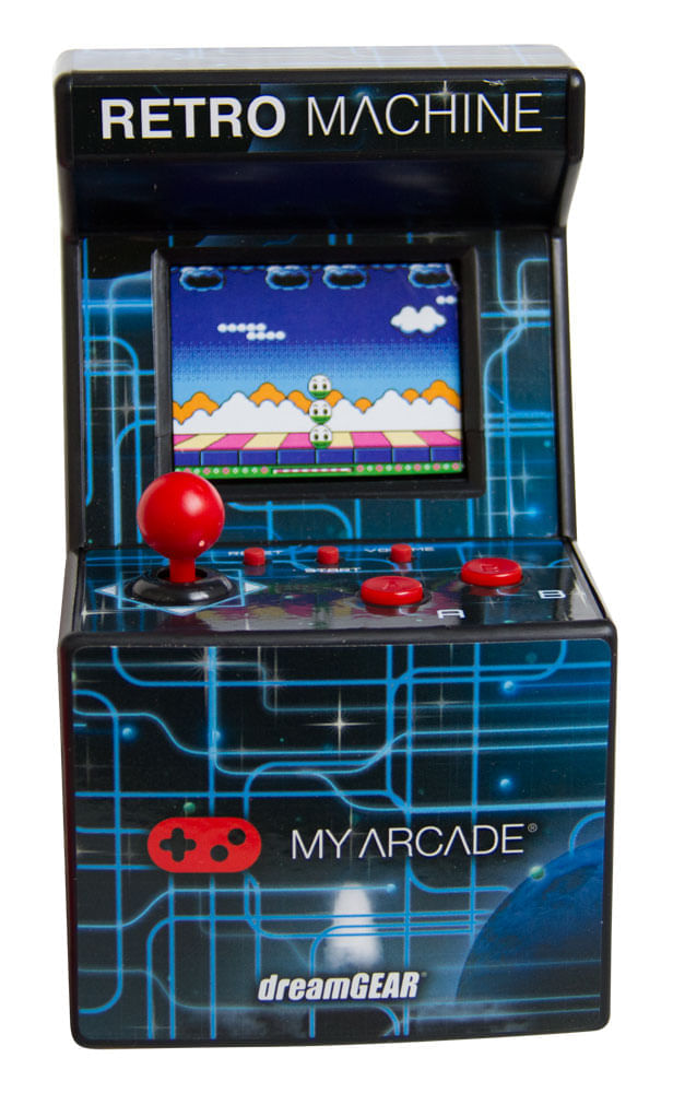 Jogo Retr Machine My Arcade com Controles Visor 2 5 polegadas e 200 Jogos de Video Game